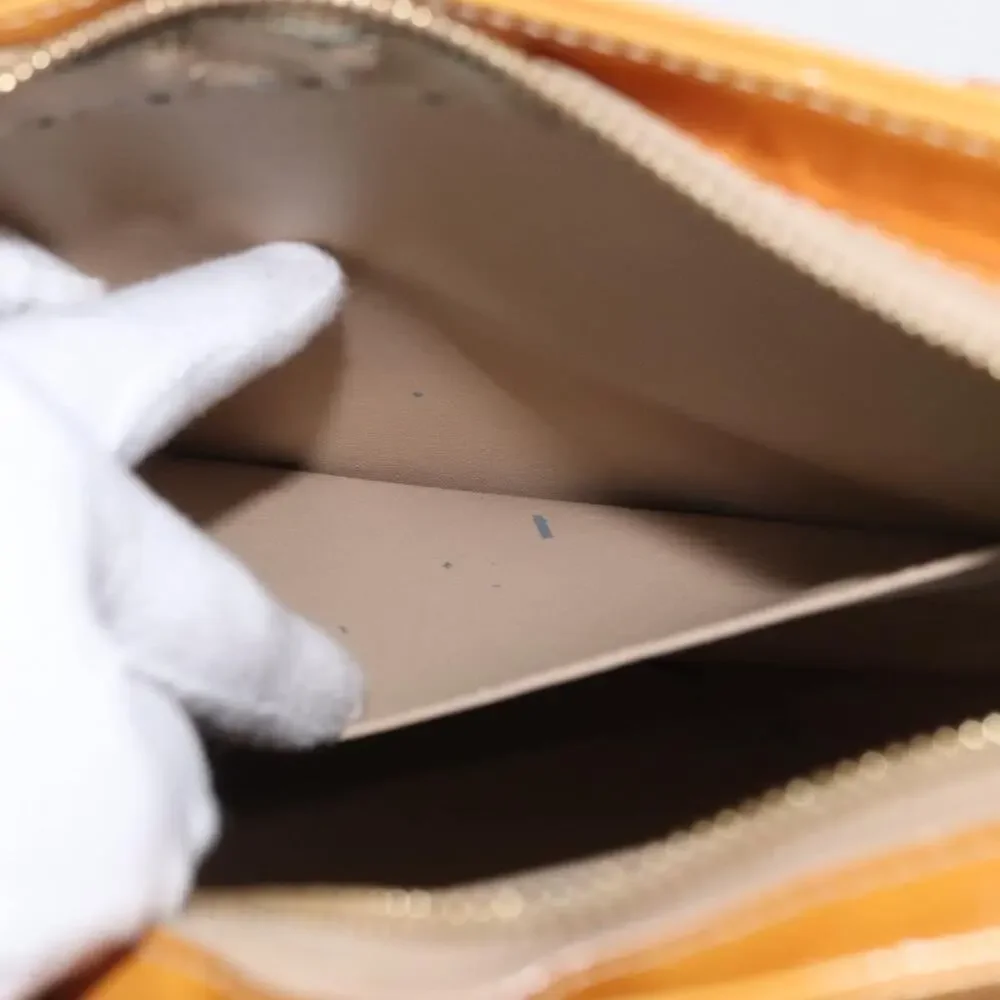 Louis Vuitton Monogram Vernis Houston Handbag Beige